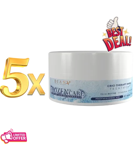 5 x Masque capillaire Crio Therapie 300 ml – 1 OFFERT, payez-en 4 !