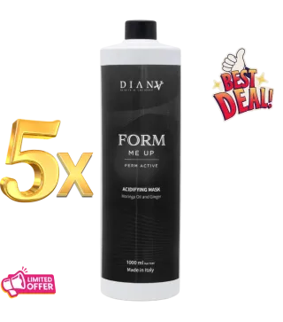 5 x Form Me Up Maska do włosów 1000 ml – Po trwałej i dla loków, 1 GRATIS!
