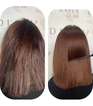 Nanoplastia NanoGold 1000ml – Brazilian, Organic Hair Straightening & Regeneration Treatment