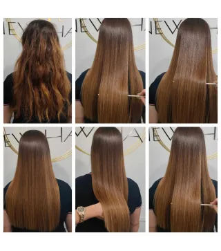 Nanoplastia NanoGold 1000ml – Brazilian, Organic Hair Straightening & Regeneration Treatment