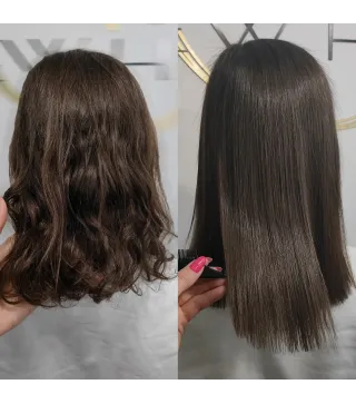 Nanoplastia NanoGold 1000ml – Brazilian, Organic Hair Straightening & Regeneration Treatment