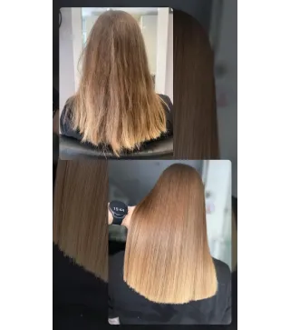 Nanoplastia NanoGold 1000ml – Braziliaanse, organische behandeling voor permanente haarversteviging en regeneratie