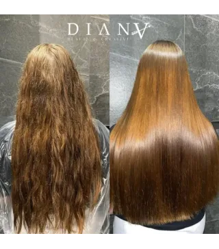Nanoplastia NanoGold 1000ml – Brazilian, Organic Hair Straightening & Regeneration Treatment