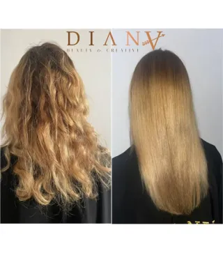 Nanoplastia NanoGold 1000ml – Traitement brésilien et organique de lissage permanent et de régénération capillaire