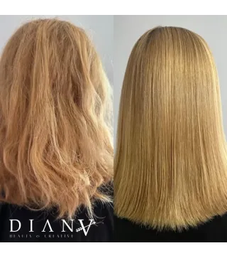 Nanoplastia NanoGold 1000ml – Braziliaanse, organische behandeling voor permanente haarversteviging en regeneratie
