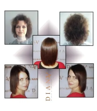 Nanoplastia NanoGold 1000ml – Brazilian, Organic Hair Straightening & Regeneration Treatment