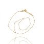 Mit 14K Gold vergoldetes Armband aus chirurgischem Stahl Mit 14K Gold vergoldetes Armband aus chirurgischem Stahl