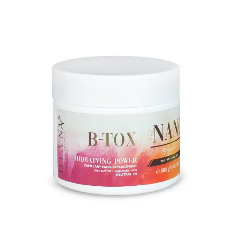 Pre-Nano Botox Włosów 500ml – Brazylijska, certyfikowana terapia naprawcza dla zniszczonych włosów