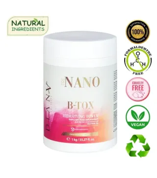 Pre-Nano Botox Capillaire 1000ml – Thérapie réparatrice brésilienne certifiée pour cheveux abîmés