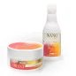 NanoGold Care Zestaw – Brazylijski szampon i maska po nanoplastii, przedłużenie efektu prostowania 300ml + 300g