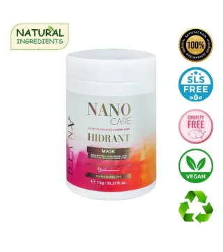 Masque NanoGold 1000g – Soin brésilien intensif après la nanoplastie pour régénération et lissage