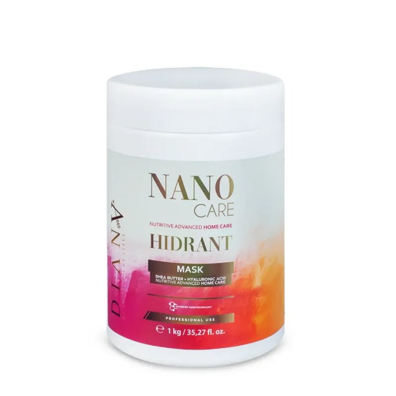 Masque NanoGold 1000g – Soin brésilien intensif après la nanoplastie pour régénération et lissage