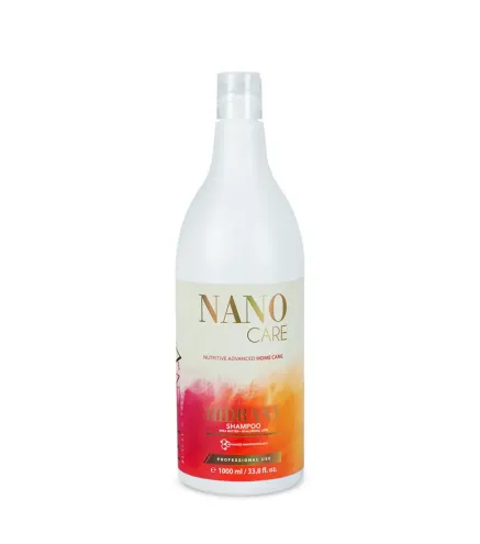 Shampooing NanoGold 1000 g – soin brésilien après nanoplastie pour cheveux lisses et sains | Diana Beauty