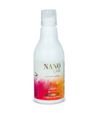 Shampooing NanoGold après nanoplastie 300 g – Soin brésilien pour lisser, hydrater et protéger les cheveux