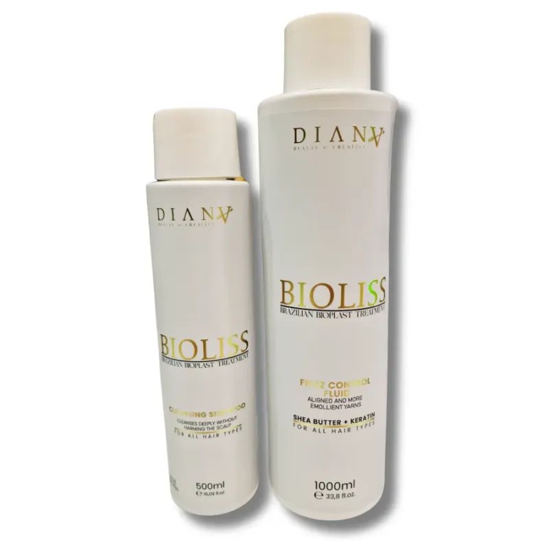 Bioplastia BIOLISS – Lissage Brésilien Organique 1000+500 ml | Diana Beauty & Creative