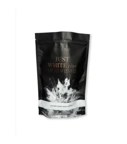 Rozjaśniacz Diana Just White 500g – blond bez żółtych tonów