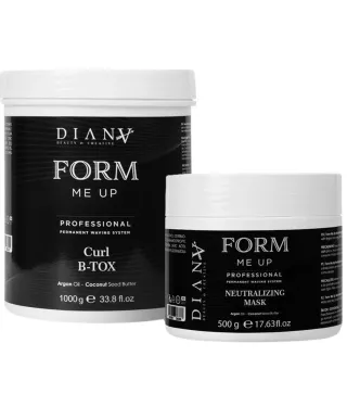 Form Me Up CURL – Zabieg HaarBotox do włosów kręconych 1000g + 500g | Diana Beauty & Creative
