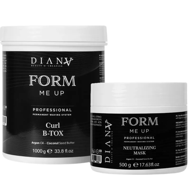 Form Me Up CURL – HaarBotox Behandeling voor Krullend Haar 1000g + 500g | Diana Beauty & Creative