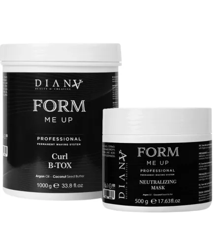 Form Me Up CURL – Soin Botox Capillaire pour Cheveux Bouclés 1000g + 500g| Diana Beauty & Creative