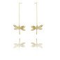 Boucles d'oreilles 'Dragonfly' Plaqué Or 14k Boucles d'oreilles 'Dragonfly' Plaqué Or 14k