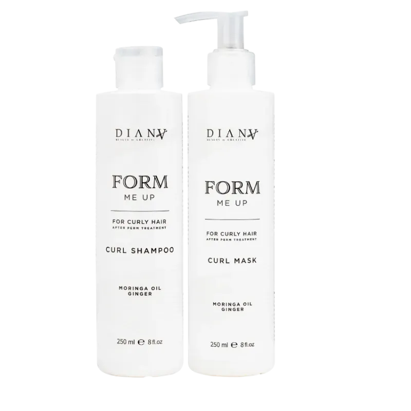 Form Me Up Curl Care – Set voor krullend & golvend haar: Shampoo + Masker 2x250ml | Diana Beauty & Creative Form Me Up Curl Care – Set voor krullend & golvend haar: Shampoo + Masker 2x250ml | Diana Beauty & Creative