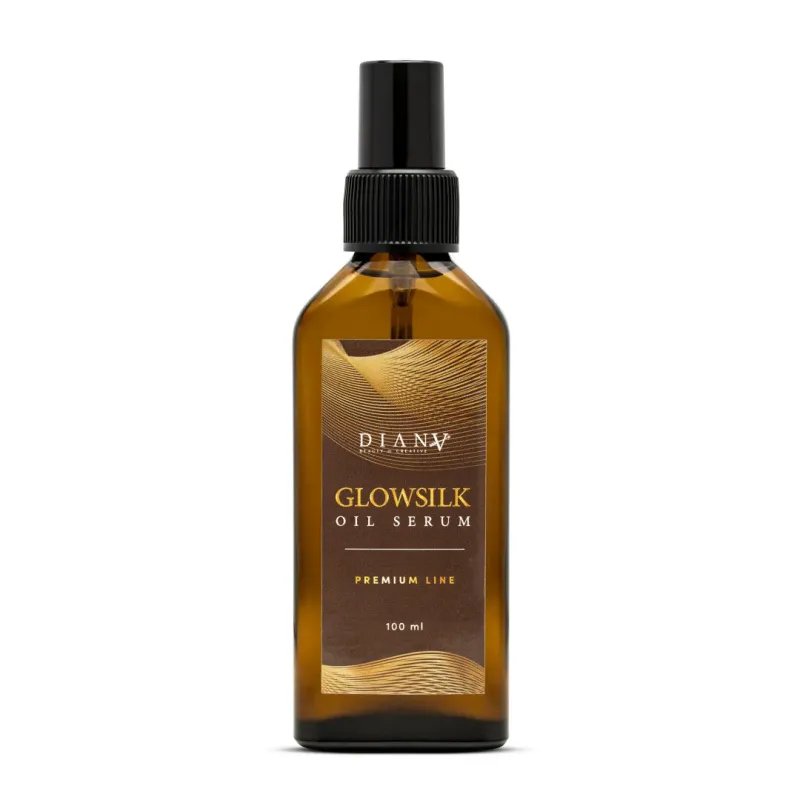 Premium Line GlowSilk – Sérum Huile Soyeuse Sans Rinçage 100ml | Diana Beauty & Creative Premium Line GlowSilk – Sérum Huile Soyeuse Sans Rinçage 100ml | Diana Beauty & Creative