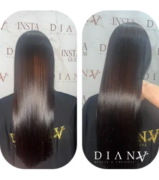 Golden HaarBotox – Traitement professionnel cheveux secs et bouclés 500g + 300g | Diana Beauty & Creative