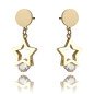 Ohrringe 'Stars' Vergoldet mit 14k Gold Ohrringe 'Stars' Vergoldet mit 14k Gold