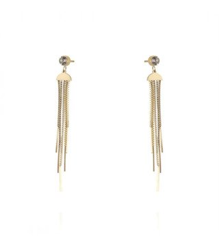 Earrings 'Soga' Gold Plated with 14k Gold