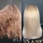 Golden Protein Blue – Organische Protein-Haarglättung für blondes Haar 1000ml + Reinigungsshampoo 500ml