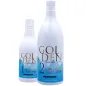 Golden Protein Blue – Organiczna kuracja prostująco-regenerująca do włosów blond 1000 ml + szampon oczyszczający 500 ml