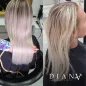 Golden Protein Blue – Organische Protein-Haarglättung für blondes Haar 500ml + Reinigungsshampoo 300ml