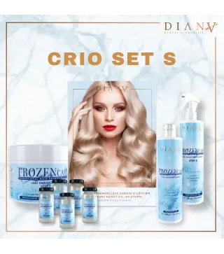 Frozen Care – Haar Cryotherapie Kit met HaarBotox 500 ml, Shampoo, Spray & Ampullen | Diana Beauty & Creative