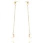 Earrings 'Moon Swing' Gold Plated with 14k Gold Earrings 'Moon Swing' Gold Plated with 14k Gold