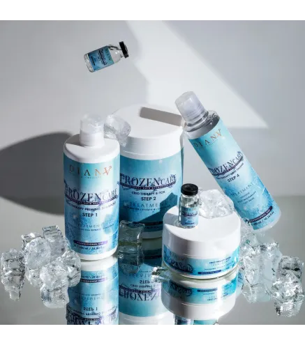 Frozen Care – Haar Cryotherapie Kit met HaarBotox 1000ml, Shampoo, Spray & Ampullen | Diana Beauty & Creative