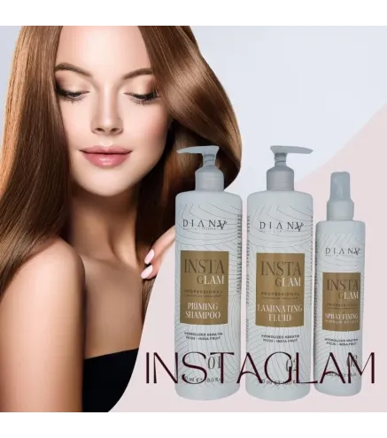 Instaglam – 3-Staps Haarlaminatie Behandeling Set | Diana Beauty & Creative