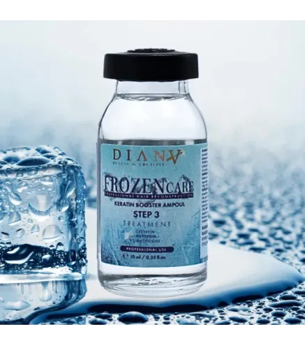 Booster de Kératine – Ampoule Régénérante pour Cryothérapie Capillaire 10ml | Diana Beauty & Creative