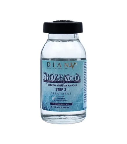 Booster de Kératine – Ampoule Régénérante pour Cryothérapie Capillaire 6x10ml | Diana Beauty & Creative