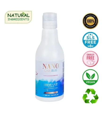 NanoBlue – Shampooing cheveux blonds après nanoplastie 300ml | Diana Beauty & Creative