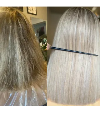 NanoBlue Nanoplastia – Organic Straightening for Blonde Hair 500ml | Diana Beauty & Creative