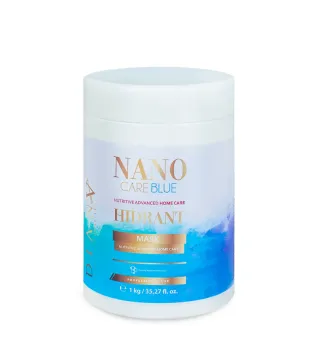 NanoBlue – Haarmasker voor Blond Haar na Nanoplastie en Steilbehandeling 1000g | Diana Beauty & Creative