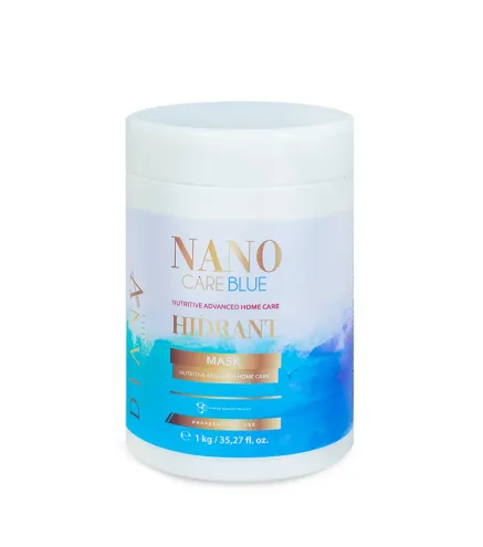 NanoBlue – Haarmasker voor Blond Haar na Nanoplastie en Steilbehandeling 1000g | Diana Beauty & Creative