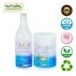 NanoBlue – Zestaw do pielęgnacji włosów blond po nanoplastii: Szampon 1000ml + Maska 1000g | Diana Beauty & Creative
