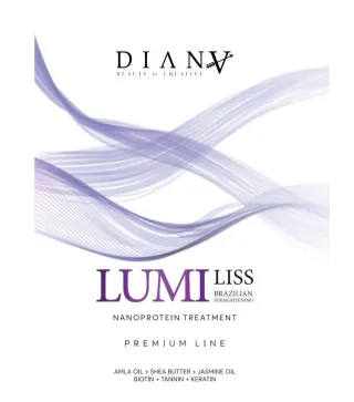 NanoProtein LumiLiss – Traitement brésilien de lissage et régénération des cheveux 1000ml | Diana Beauty & Creative