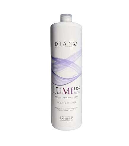 NanoProtein LumiLiss – Brazylijska kuracja prostująca i regenerująca włosy 1000ml | Diana Beauty & Creative