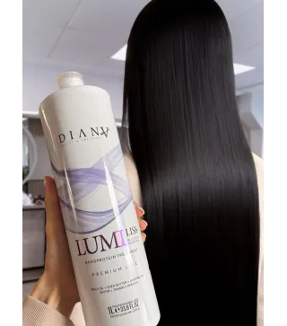 NanoProtein LumiLiss – Braziliaanse haarstraightening en regenererende behandeling 1000ml | Diana Beauty & Creative