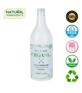 Organic Shampoo 1000ml – Post Botox Organic Zorg en Haarregeneratie | Diana Beauty & Creative