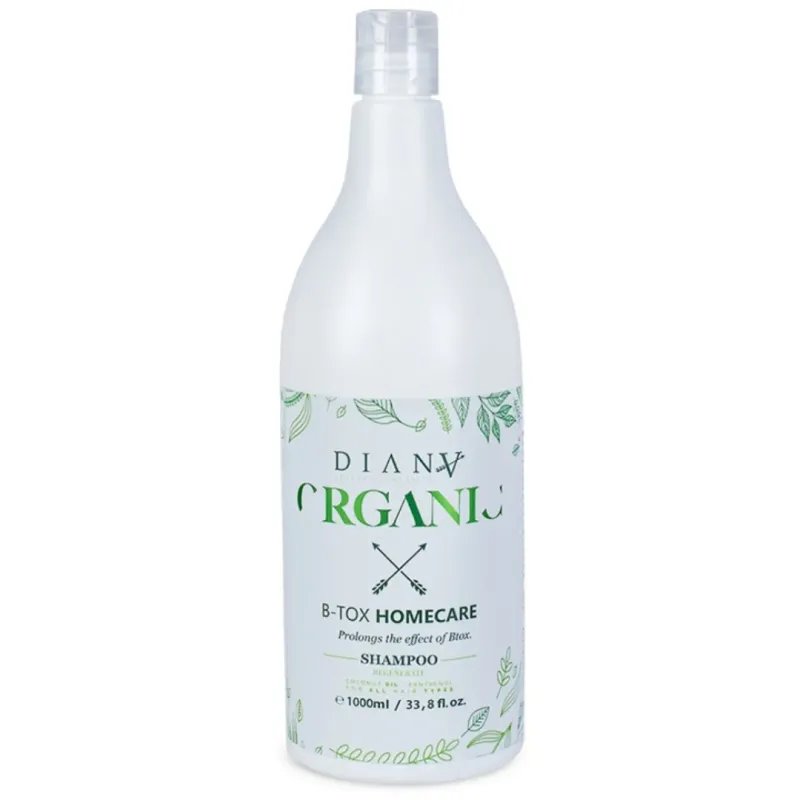 Organic Shampoo 1000ml – Post Botox Organic Zorg en Haarregeneratie | Diana Beauty & Creative
