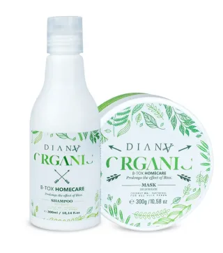 Zestaw Organic – Szampon 300ml + Maska 300g | Pielęgnacja po Botox Organic